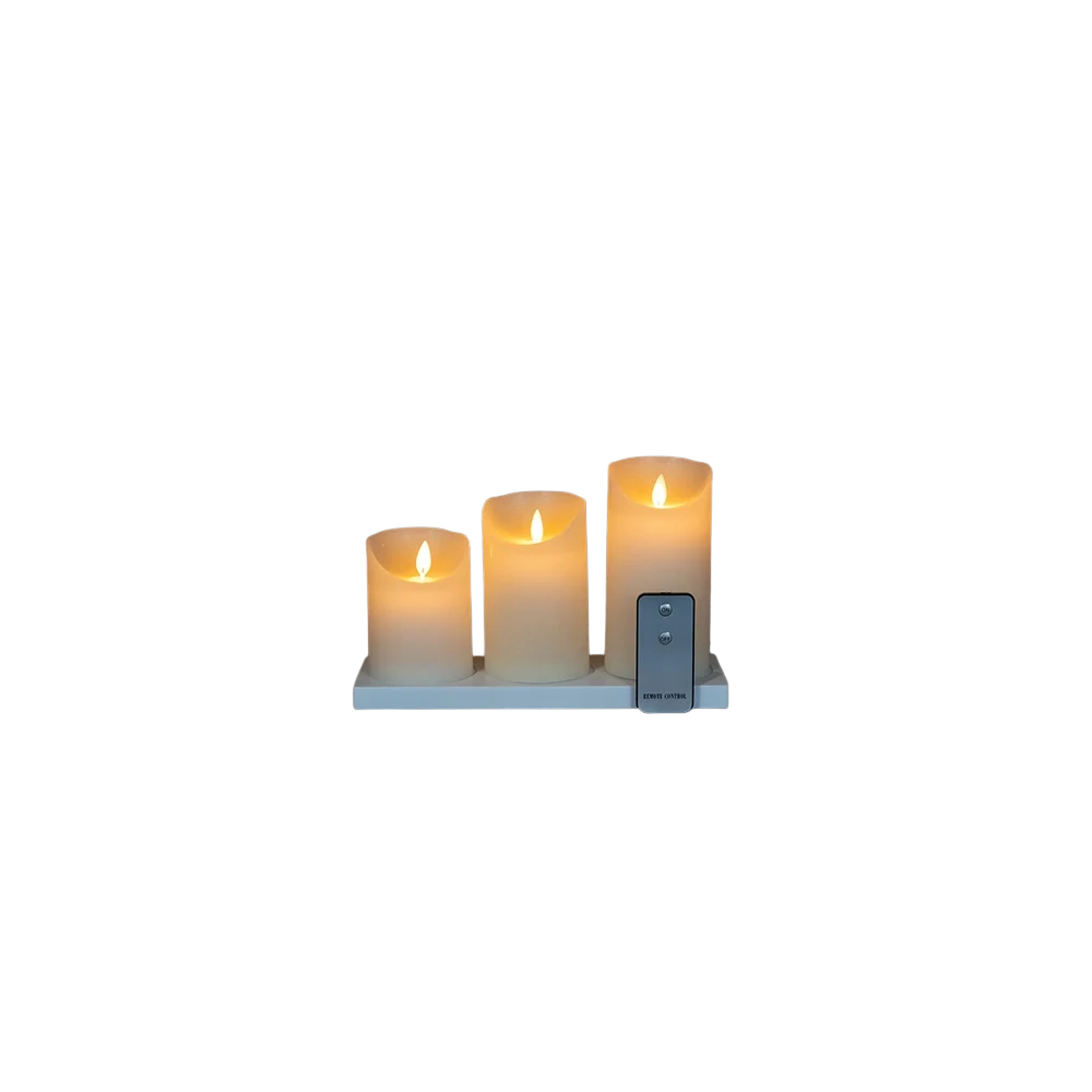 Bougies LED rechargeables