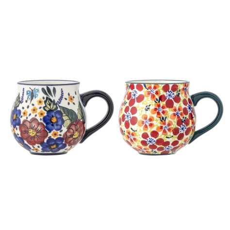 Set 2 tasses Florist