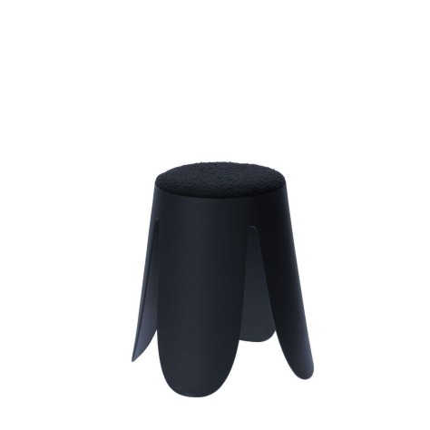 Set de 2 tabourets noir