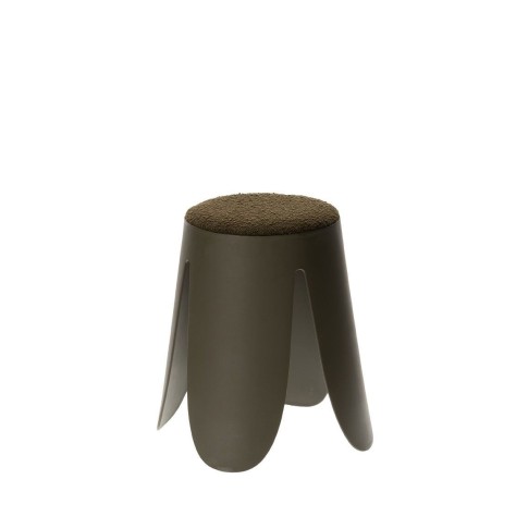 Set de 2 tabourets kaki