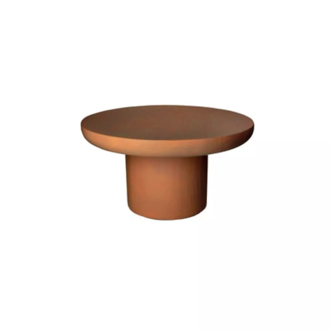 Table Piastro terracotta D.60