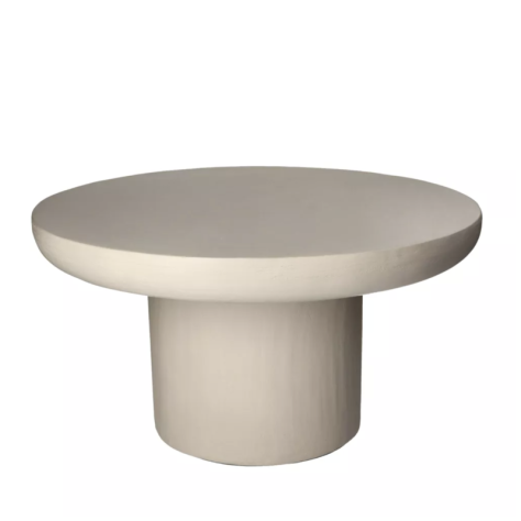 Table Piastro gris-beige D.60