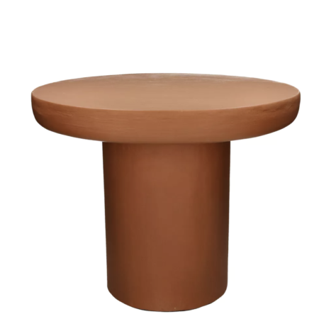Table Piastro Terracotta D.50