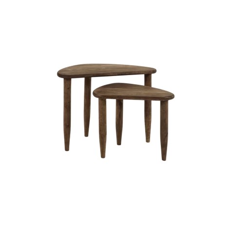 Set/2 tables d'appoint Paco en bois