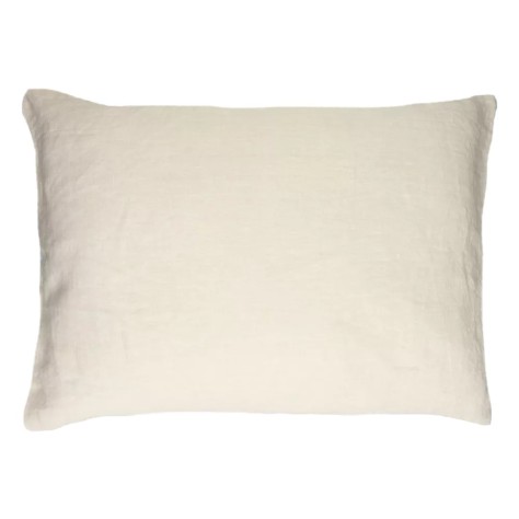 Coussin en lin Alpha Basics - 70 x 50 cm